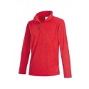 Mikina STEDMAN ACTIVE FLEECE HALF ZIP JACKET MEN červená S