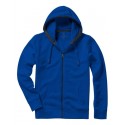Mikina ELEVATE ARORA HOODED FULL ZIP SWEATER modr&aacute; L