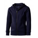 Mikina ELEVATE ARORA HOODED FULL ZIP KIDS SWEATER tmavě modrá 104