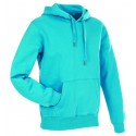 Mikina STEDMAN ACTIVE SWEAT HOODY MEN tyrkysově modrá L