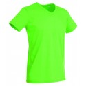 Tričko STEDMAN STARS BEN V-NECK světle zelen&aacute; L