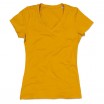 Tričko STEDMAN STARS JANET V-NECK kari žlutá XL