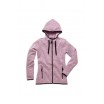 Mikina STEDMAN ACTIVE KNIT FLEECE JACKET WOMEN fialový melír XL