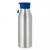 Hliníková lahev na pití jednoplášťová, 500 ml. S hliníkovým poutkem, královská modrá