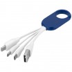 Nabíjecí kabel 4 v 1, typ C, královská modrá