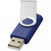 Základní USB Rotate, 1 GB, cena na vyžádání, stříbrná/královská modrá