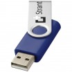 Základní USB Rotate, 1 GB, cena na vyžádání, stříbrná/královská modrá