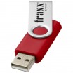 Základní USB Rotate, 1 GB, cena na vyžádání, stříbrná/červená