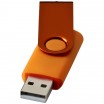 Kovový USB Rotate, 2GB, oranžová, cena na vyžádání