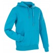 Mikina STEDMAN ACTIVE SWEAT HOODY MEN tyrkysově modr&aacute; M