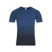 P&aacute;nsk&eacute; tričko STEDMAN ACTIVE SEAMLESS RAGLAN FLOW MEN, čern&aacute;/n&aacute;m. modr&aacute; XXL