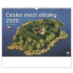 Česko mezi oblaky 2021, nástěnný kalendář, prodloužená záda