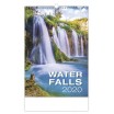 Waterfalls 2021, nástěnný kalendář, prodloužená záda