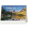 Výšky hor 2021, stolní kalendář