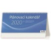 Plánovací kalendář MODRÝ 2021, stolní kalendář