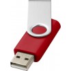 Otočný USB disk 32 GB, červená