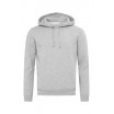 Univerzální mikina STEDMAN RECYCLED UNISEX SWEAT HOODIE, šedý melír, XS